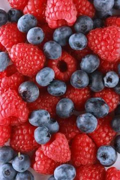 Ripe berry background Stock Photos