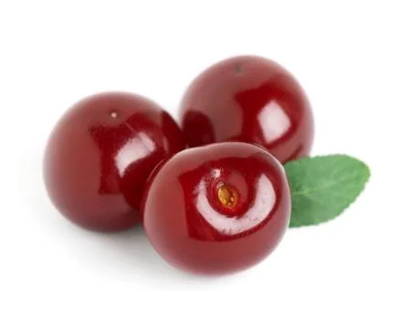 Ripe cherries Stock Photos