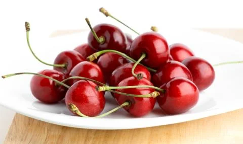 Ripe cherry Stock Photos