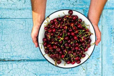 Ripe cherry Stock-Fotos