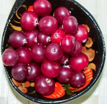 Ripe cranberries_4 Stock Photos