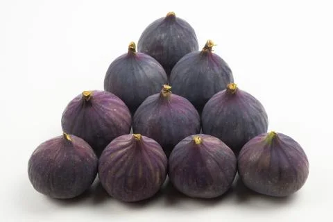 Ripe figs close up Stock Photos