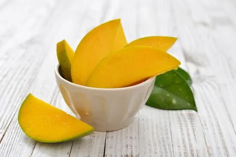 Ripe fresh mango Stock Photos