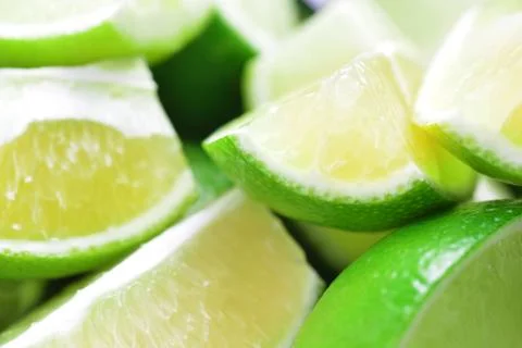 Ripe fruit lime Stock Photos