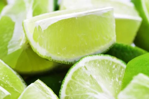 Ripe fruit lime Stock Photos