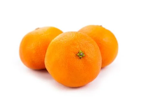 Ripe fruit tangerine Stock Photos