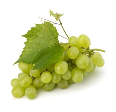 Ripe grape whith leaf Stock Photos