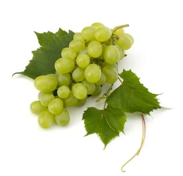 Ripe grape whith leaf Stock Photos