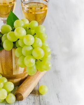 Ripe grapes Stock Photos