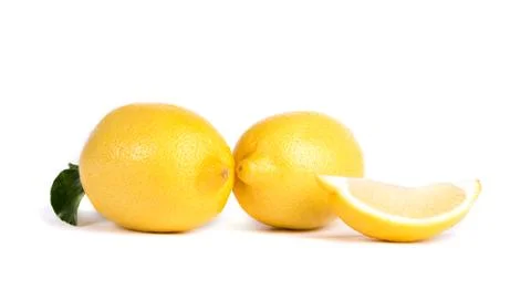 Ripe lemon Stock Photos