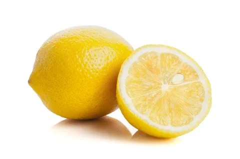Ripe lemons Stock Photos