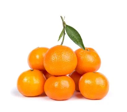 Ripe mandarin Stock Photos