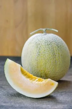 Ripe melon fruit Stock-Fotos