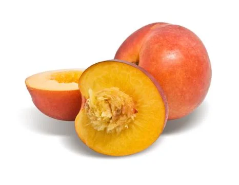 Ripe nectarines Stock Photos