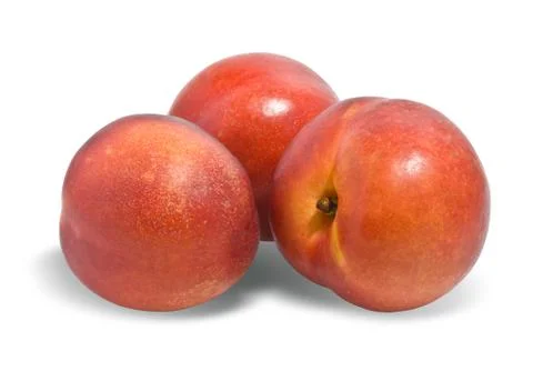 Ripe nectarines Stock Photos