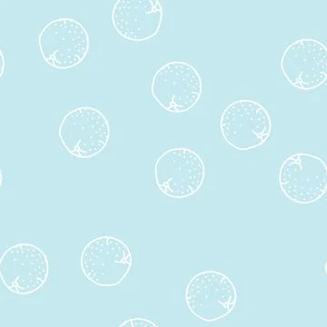 Ripe orange line seamless pattern 스톡 일러스트