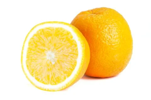 Ripe orange Stock Photos