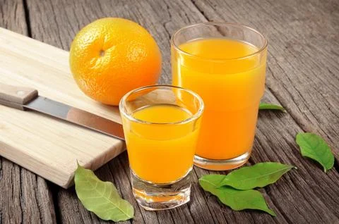 Ripe orange Stock Photos