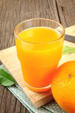 Ripe orange Stock Photos