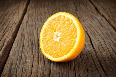 Ripe orange Stock Photos