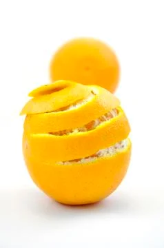 Ripe orange Stock Photos