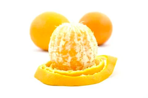 Ripe orange Stock Photos