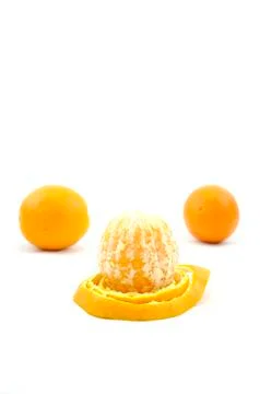 Ripe orange Stock Photos