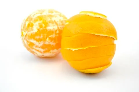 Ripe orange Stock Photos