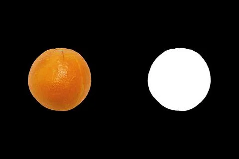 Ripe orange Stock Photos