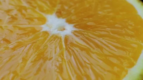 A ripe orange is spinning Stock Footage 238621941