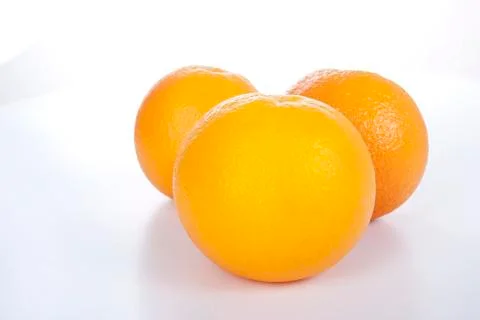 Ripe oranges Stock Photos
