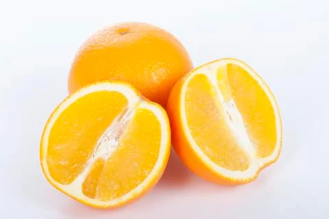 Ripe oranges Stock Photos