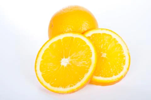 Ripe oranges Stock Photos