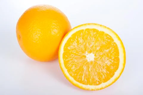 Ripe oranges Stock Photos