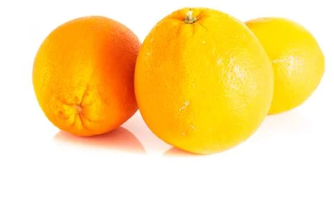 Ripe oranges Stock Photos