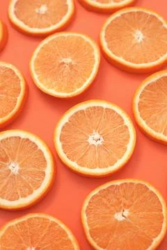 Ripe oranges Stock Photos
