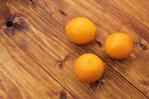 Ripe oranges Stock Photos