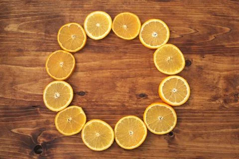 Ripe oranges Stock Photos