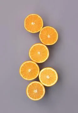 Ripe oranges Stock Photos