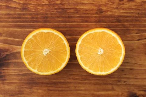 Ripe oranges Stock Photos