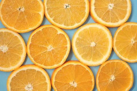 Ripe oranges Stock Photos