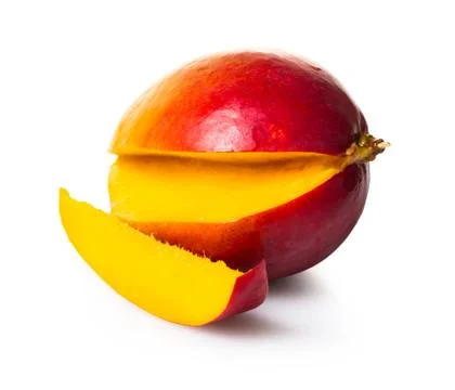 Ripe organic mango Stock Photos