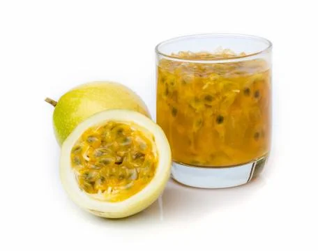 Ripe passion fruit Stock Photos