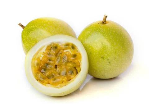 Ripe passion fruit Stock Photos