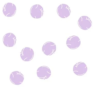Ripe peach glyph seamless pattern Stock Illustration