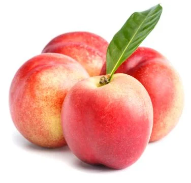 Ripe  peach Stock Photos