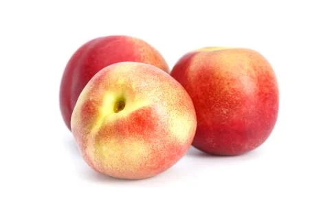 Ripe peach Stock Photos