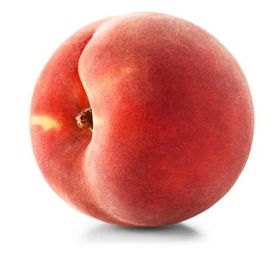 Ripe peach Stock Photos