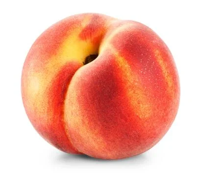 Ripe peach Stock Photos