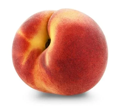 Ripe peach Stock Photos
